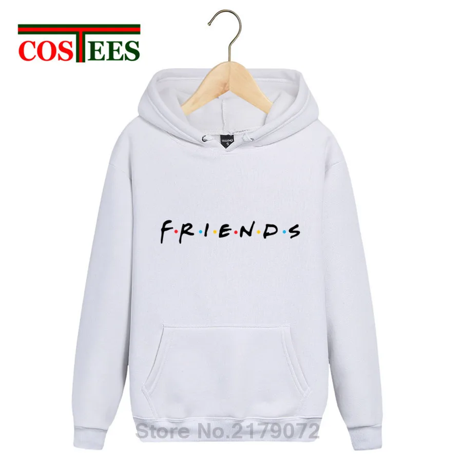 Модные мужские свитшоты толстовки с капюшоном и надписью Friends TV Show Лучшие
