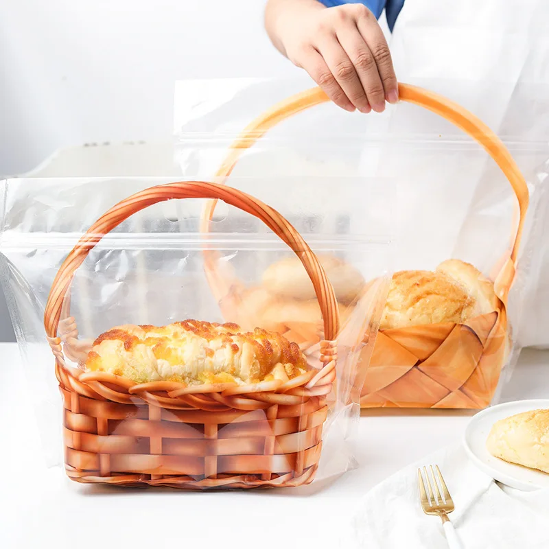 

AVEBIEN 50pcs Gifts for The New Year 2021 Candies and Sweets Gift Box Packag Bag Cake Biscuit Baking Packaging Bags for Business