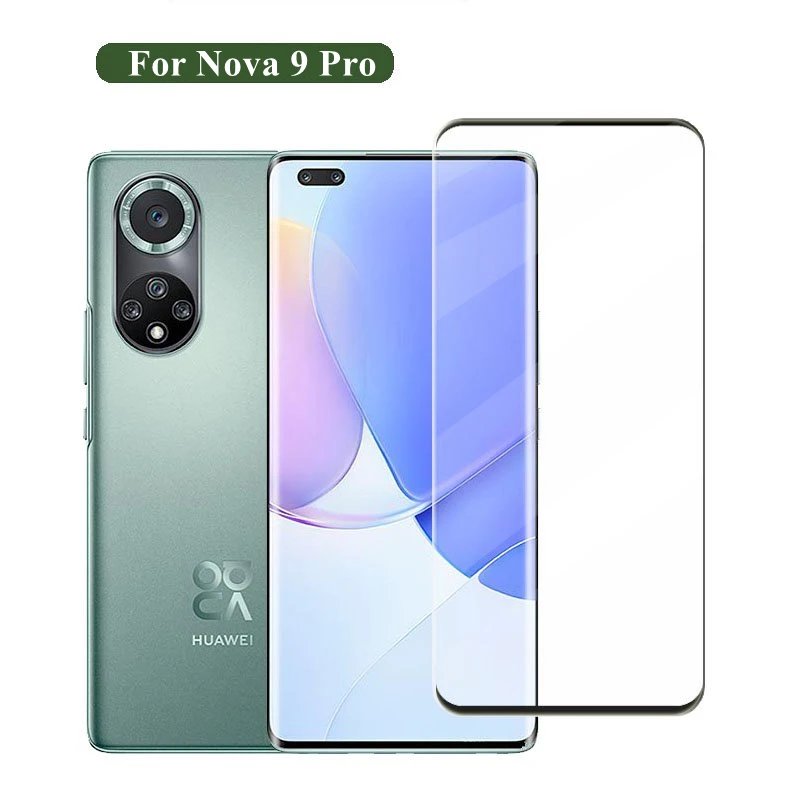 Protector de pantalla de cristal templado para tel&eacute;fono m&oacute;vil Huawei Nova 9 Pro, Protector de pantalla de vidrio templado para m&oacute;vil Nova 9 Pro-0
