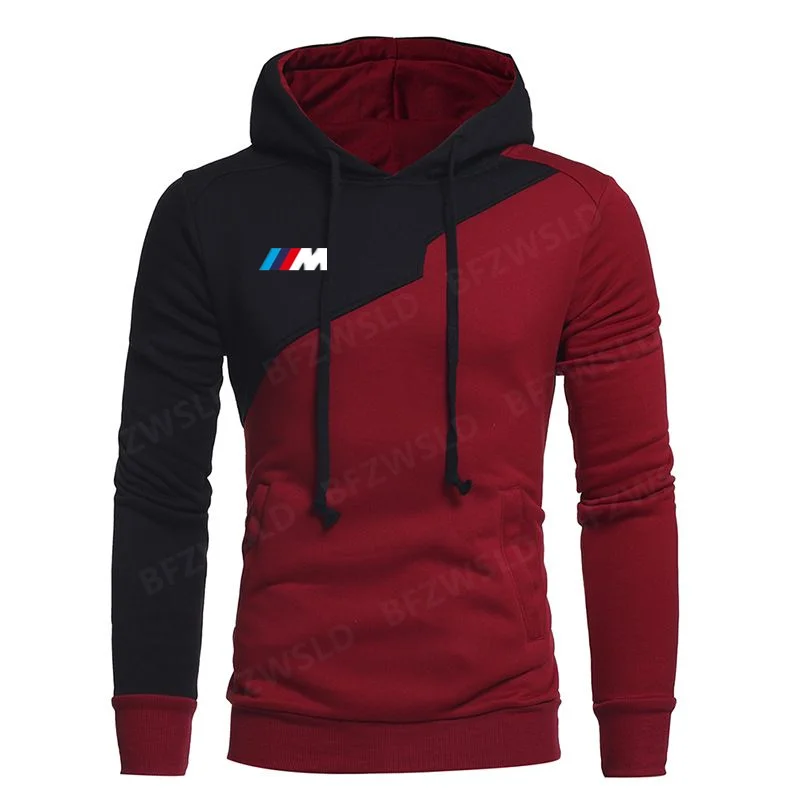 

Motorsport 2021 Autumn Fashion Men for BMW Brand top Casual Sweatshirt Solid Color Hoodie Jackets Male Hoodies Men uf