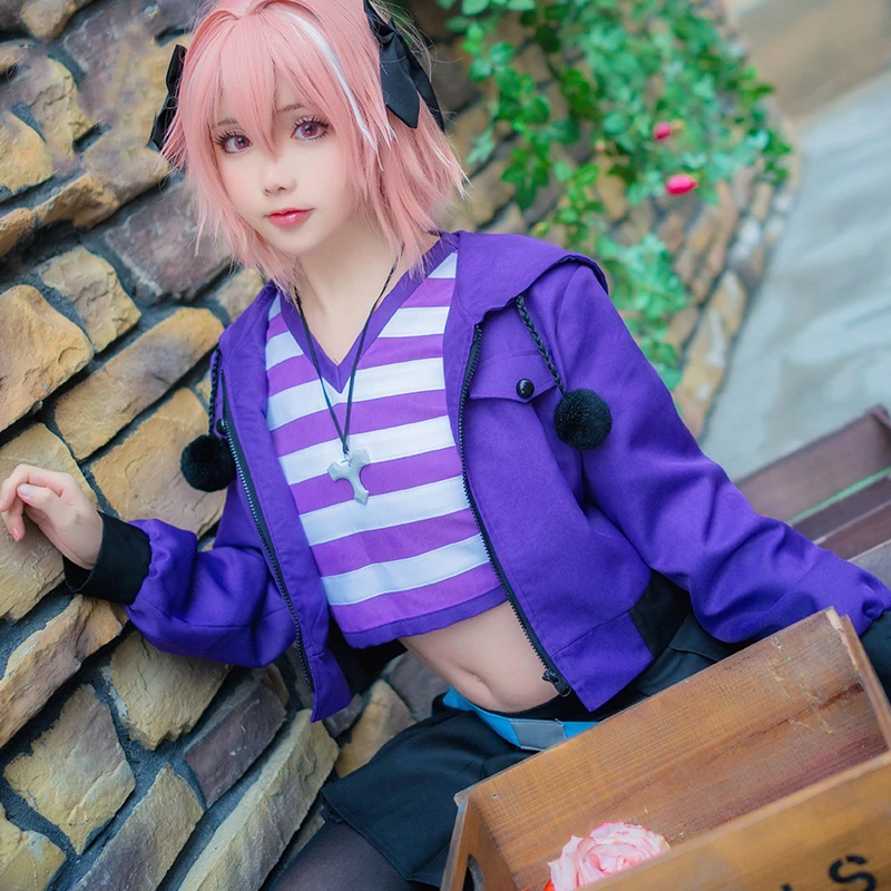 Новинка &quotсудьба&quot/апокрифа Astolfo Косплей Костюм ежедневная спортивная одежда