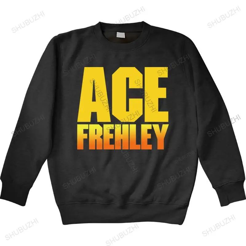 

men's autumn hip-hop hoodies black hoody ACE FREHLEY American Rock Musician sweatshirt bigger size unisex teenage cool hoodie