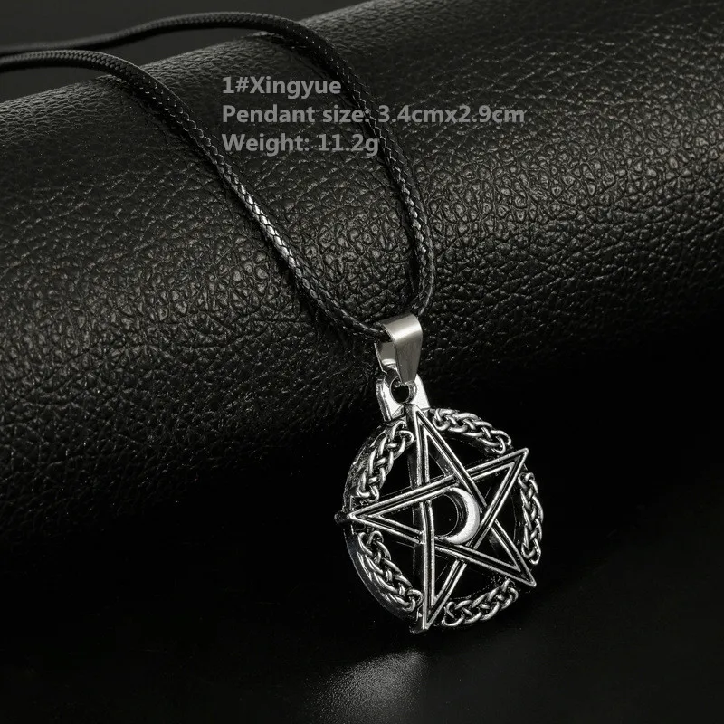 

2021 European and American fashion new couple men's necklace trend punk personality trendy student cross hip hop necklace