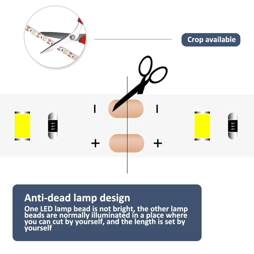4/5 м 2835 водонепроницаемый Светодиодные ленты светильник ремень USB DC12V гибкий