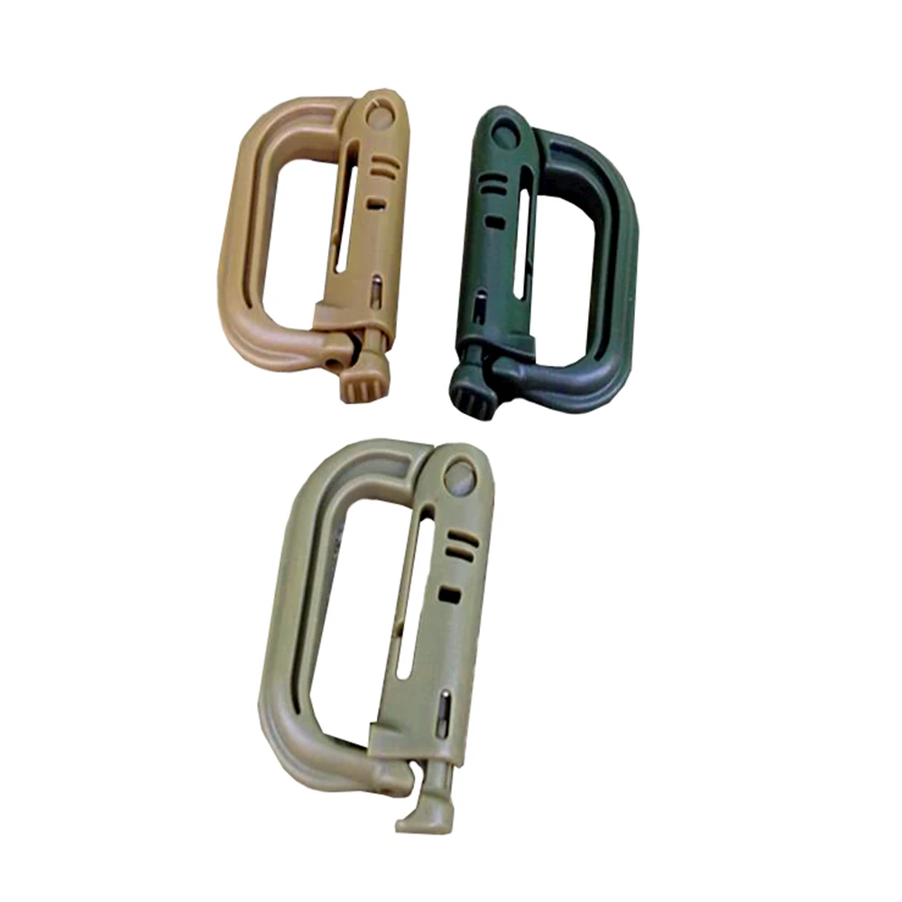 20 шт./лот застежка для альпинизма пластиковая пряжка рюкзак Военные Аксессуары