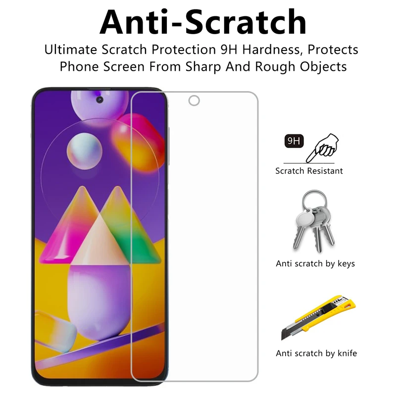 Закаленное стекло для Samsung Galaxy M31s Защита экрана SM M317F/DS защитное на без NFC