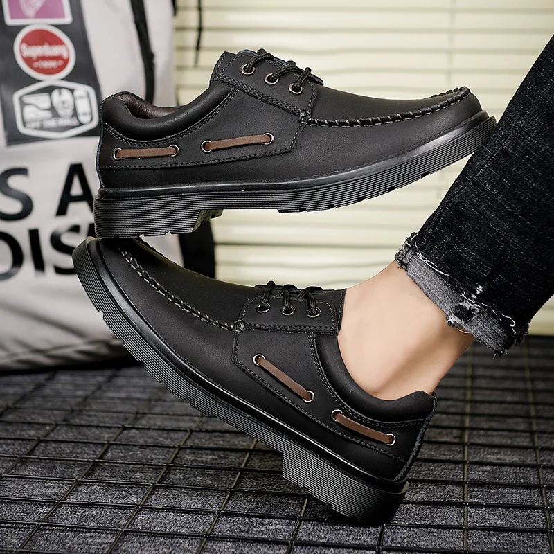 

Mens Causal Shoes Mens Casual Shoes Hot Sale For Men Men's Sneakers Man Fashion Leather 2020 Sports Loafers Leisure
