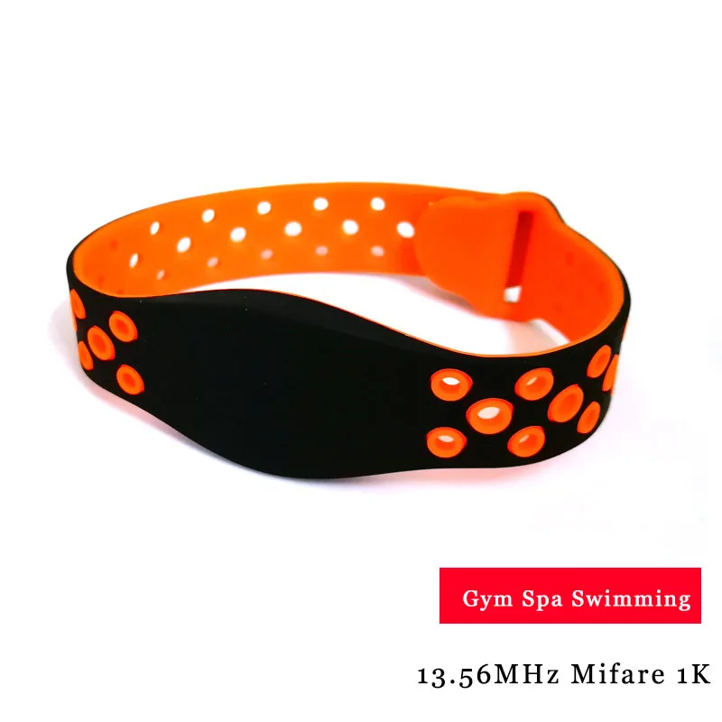 

Силиконовый Браслет RFID 13,56 МГц MF 1K S50