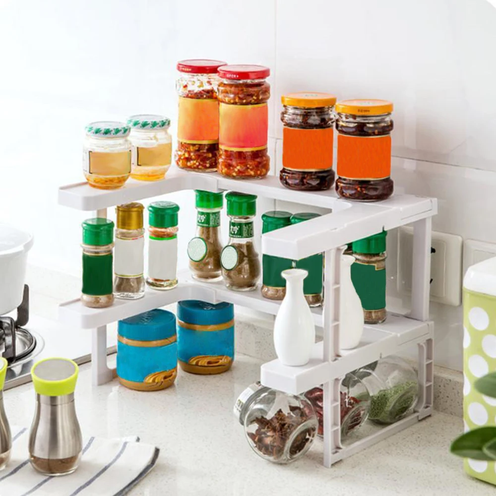 Кухня емкости для хранения специй вешалкки мульти-Функция шкаф полки Органайзер