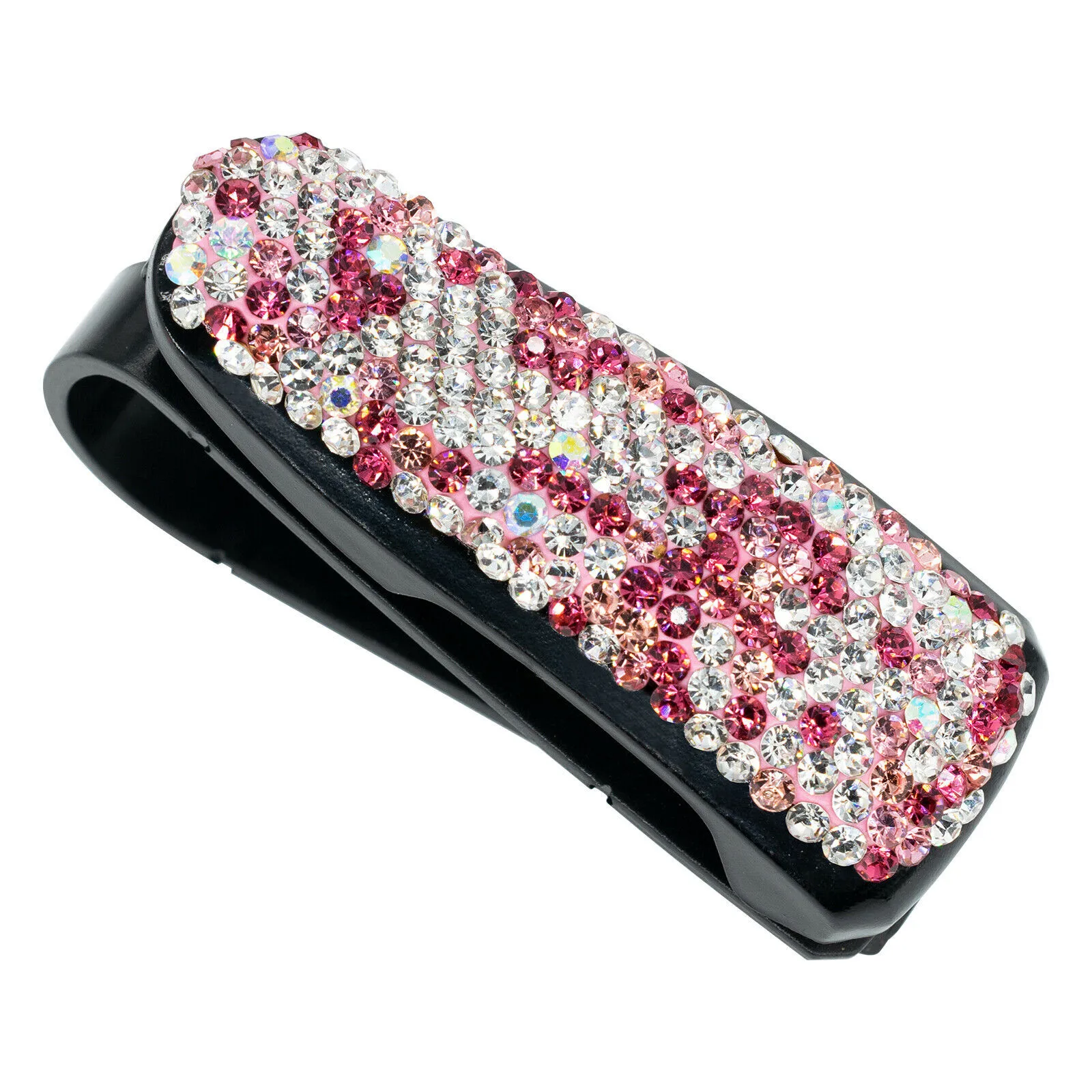 

Car Sunglasses Clip Card Holder Glasses Parts Pink Sun Visor Ticket Holder