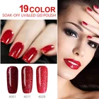 Неоновый Гель-лак для ногтей Блестящий цветной отмачиваемый УФ-лак для ногтей Перманентный праймер Радужный неоновый цвет s Гель-лаки