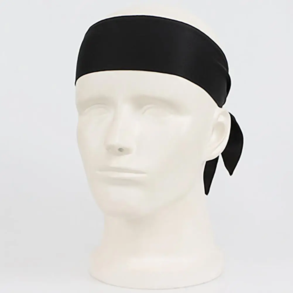 

Retro Anti-perspirant Anti-perspirant Tie Back Headband for Men Women