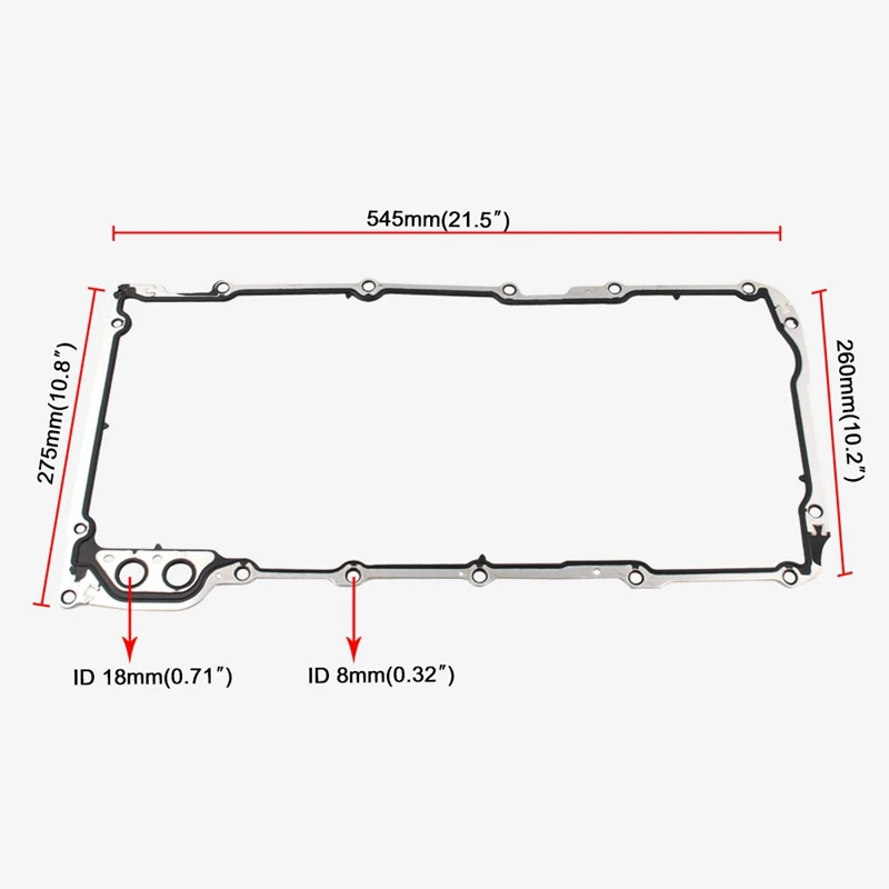 Прокладка масляного сковорода для GM Chevrolet Pontiac 5 3 7 6 0 LS1 LS2 LS3 LM7 LQ4 LQ9 12612350|Прокладка
