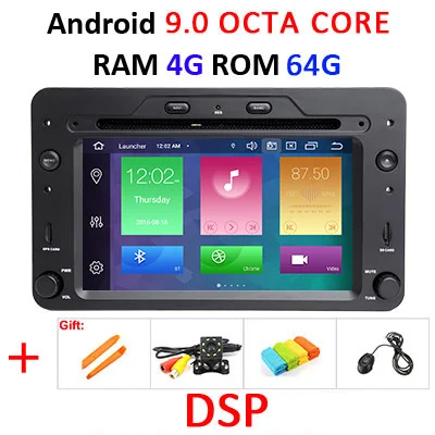 9.0 4G 64G DSP DSP 4G 64G Android 9,0 автомобильный DVD gps для Alfa Romeo Spider Alfa Romeo 159 Brera 159 Sportwagon Радио стерео Авто навигация - Цвет: 9.0 4G 64G DSP