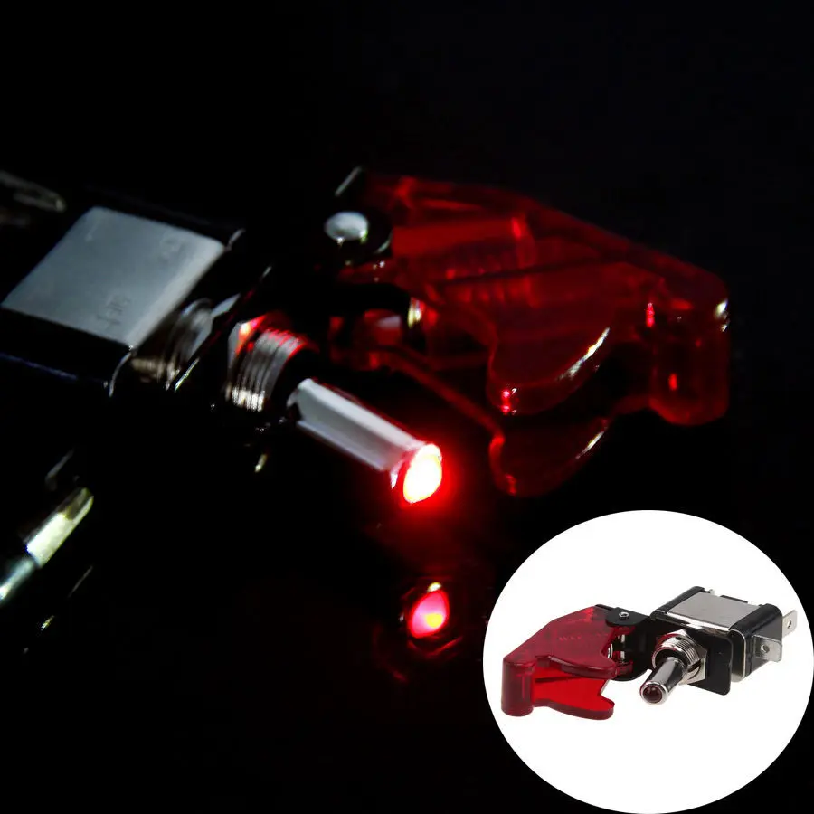 POSSBAY красный/синий/зеленый/желтый/углеродное волокно/Кристалл 12 В крышка