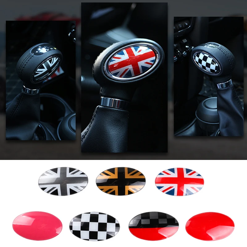 Автомобильный рычаг переключения передач декоративная наклейка для BMW MINI Cooper S ONE