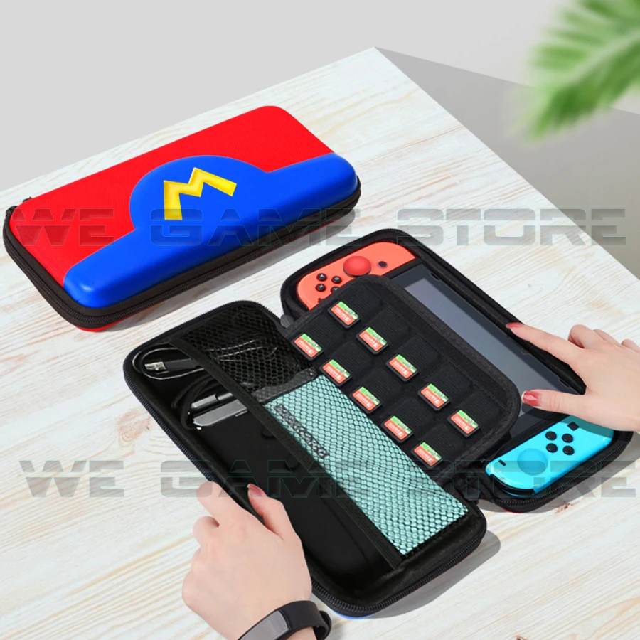 Новинка 2021 милый чехол для игровых аксессуаров сумка хранения Nintendo Switch Жесткий