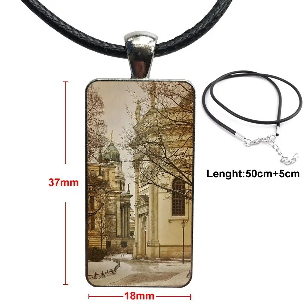 Берлинская культура для мужчин и женщин вечерние ожерелье в подарок со стальным