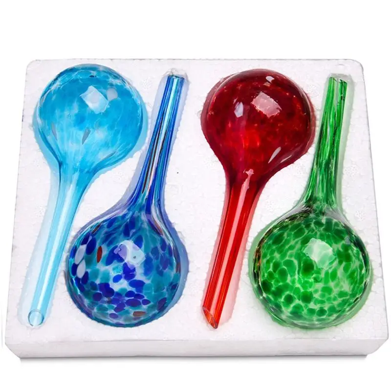 

4/6x Novelty Automatic Watering Device Houseplant Pot Ball Globe Garden Waterer F19B