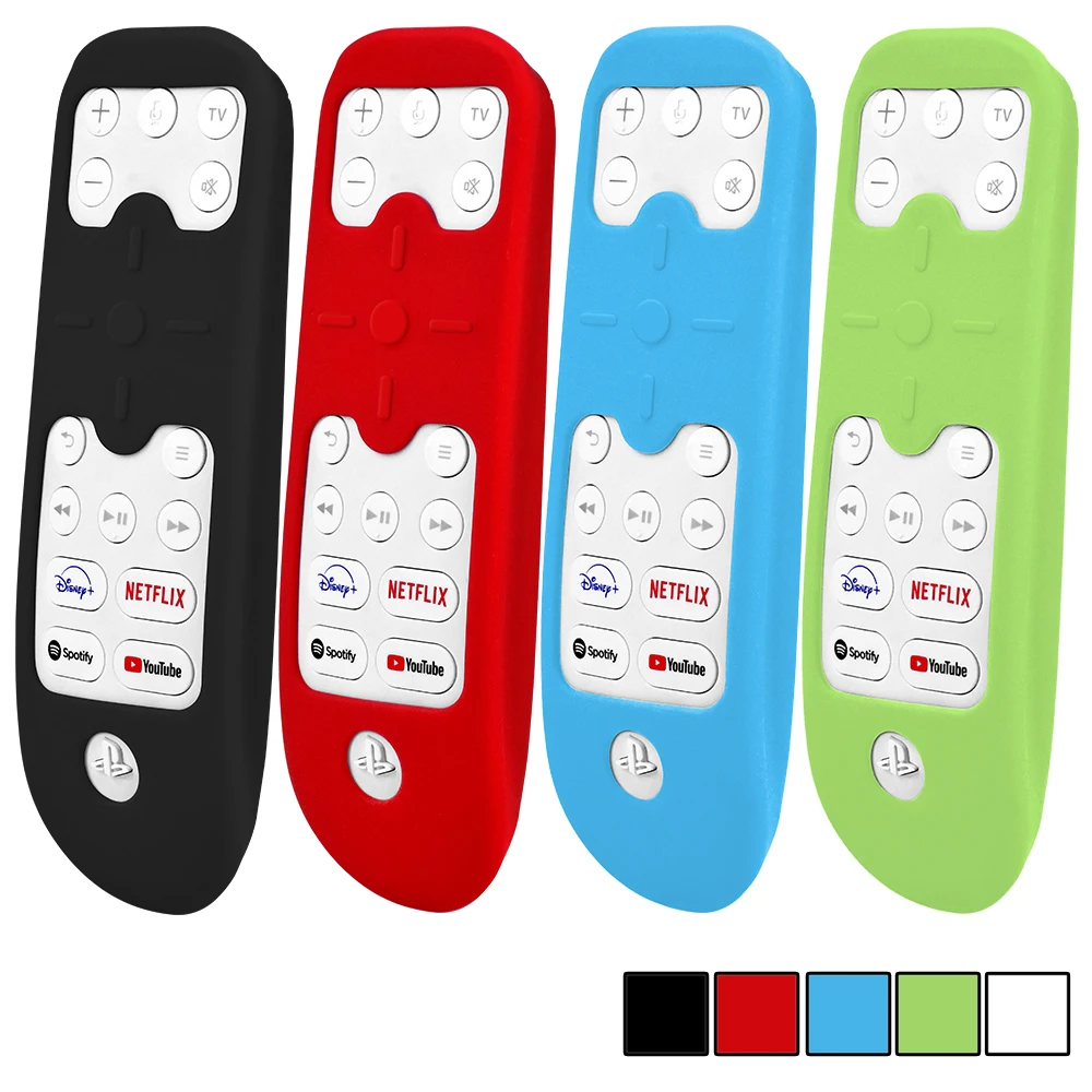 

Silicone Protective Cover For Sony PS5 Remote Control Soft Non-slip Anti-drop Protective Controller Case For PS5 Media Stick