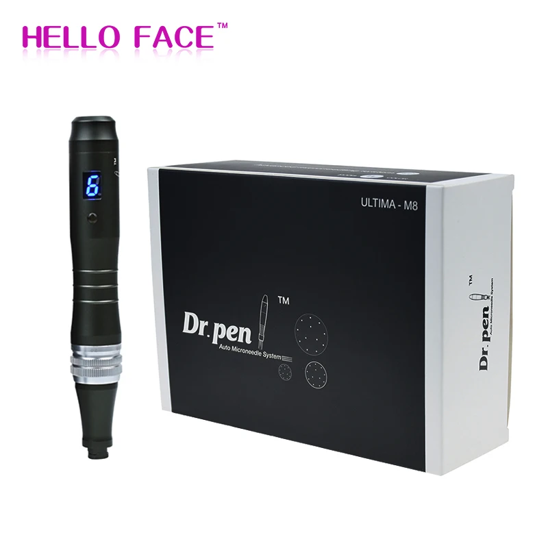 Dr.pen Ultima M8 W цифровая ручка Auto Derma Pen набор для ухода за кожей высококачественная