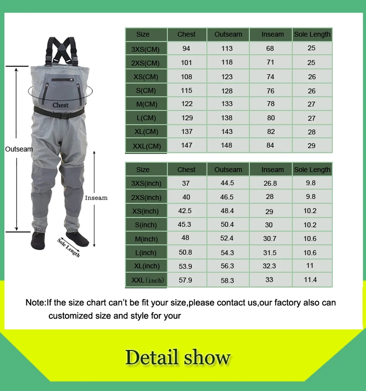 Мужские рыболовные Waders-3Ply, прочные, дышащие, с неопреновыми чулками, для ног, изолированные, водонепроницаемые штаны для утиной охоты, рыбалки нахлыстом