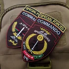 Спецназ Афганистана США спецназ вышивка эмблема язычок флаг нашивки военный значок аппликация для одежды Jackect рюкзак