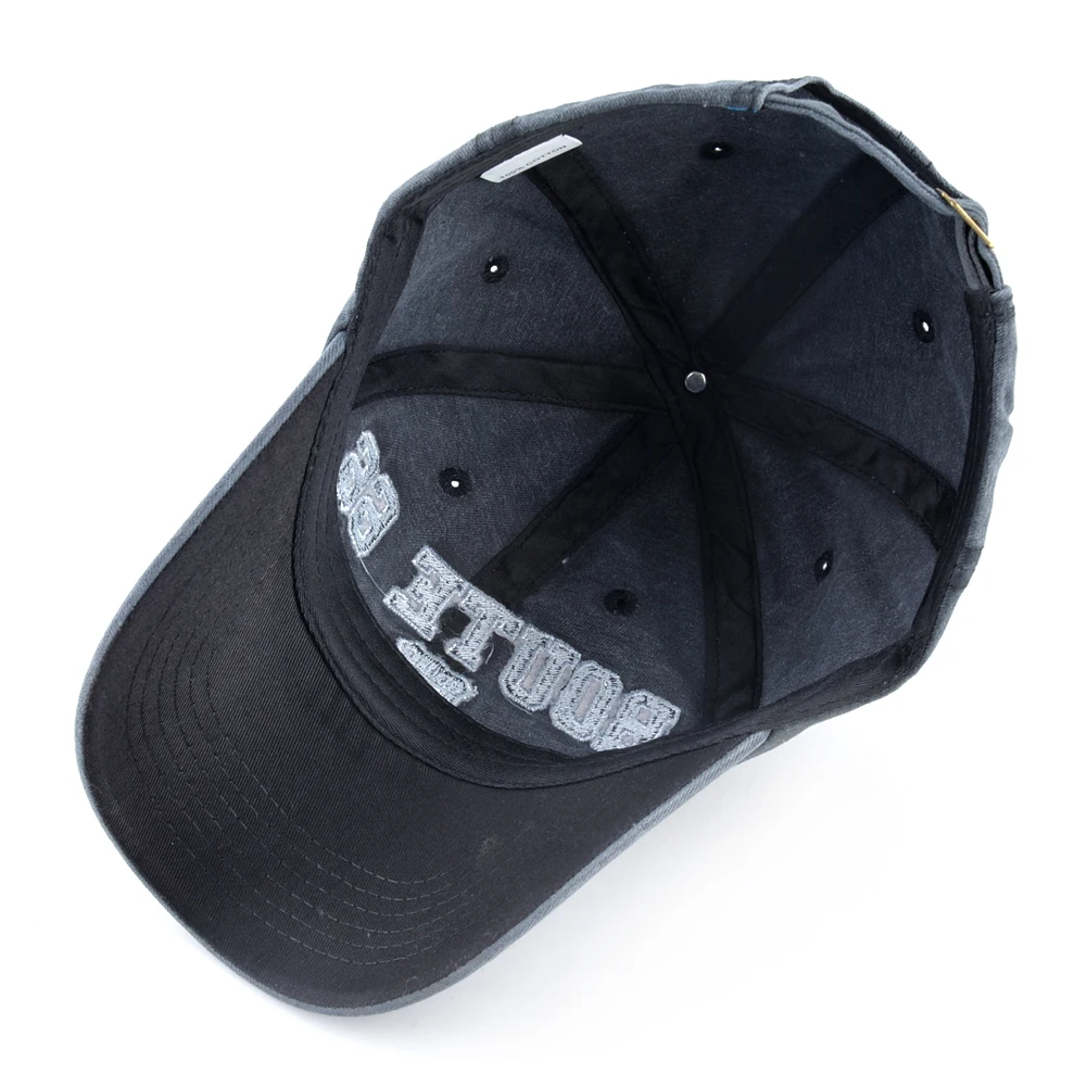 TQMSMY деним папа шляпа для мужчин Регулируемая бейсбольная кепка женщин мыть