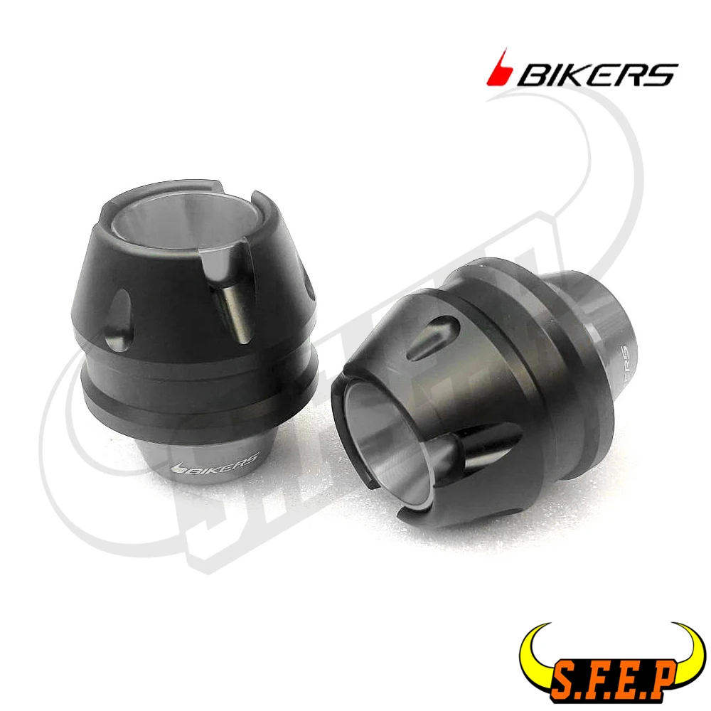 BIKERS CNC переднее колесо вилки защита от падения Рамка слайдер для Honda Forza300 Forza350 PCX125