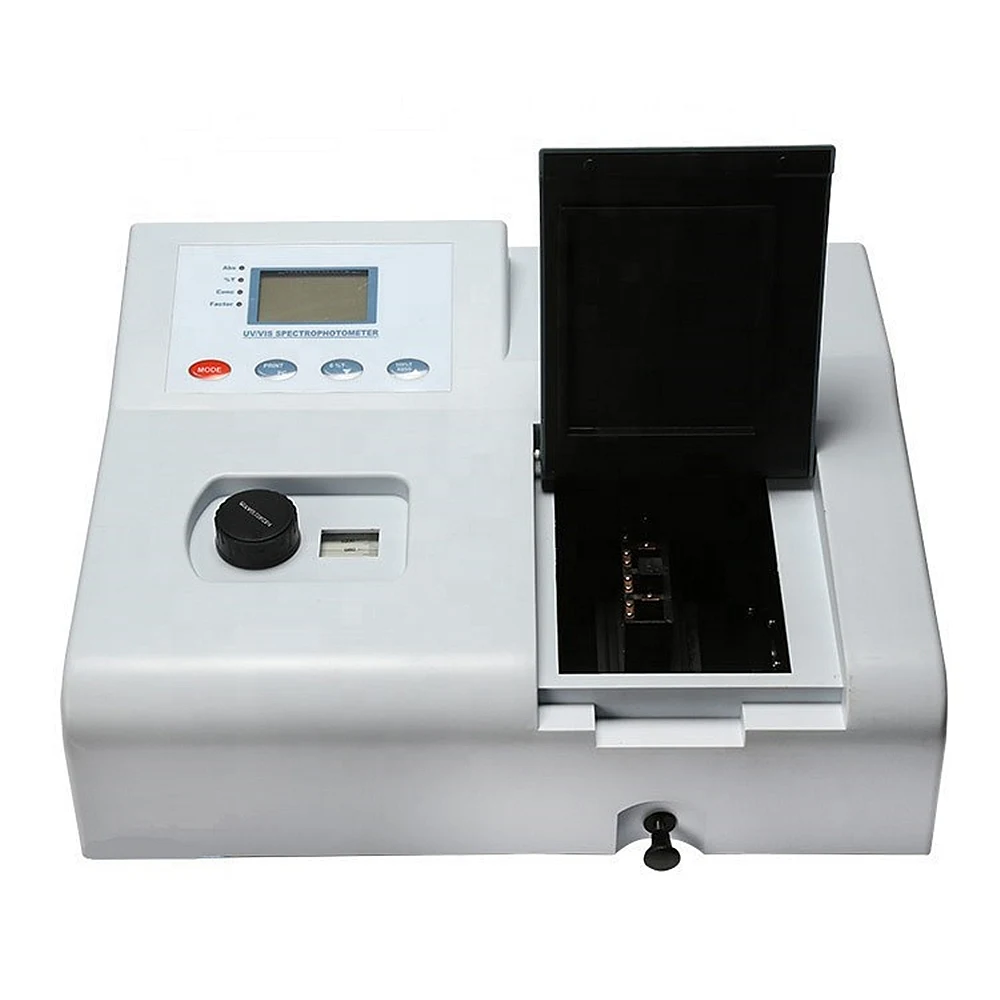 

Multiple 100mm Cuvette UV-Vis spectrophotometer