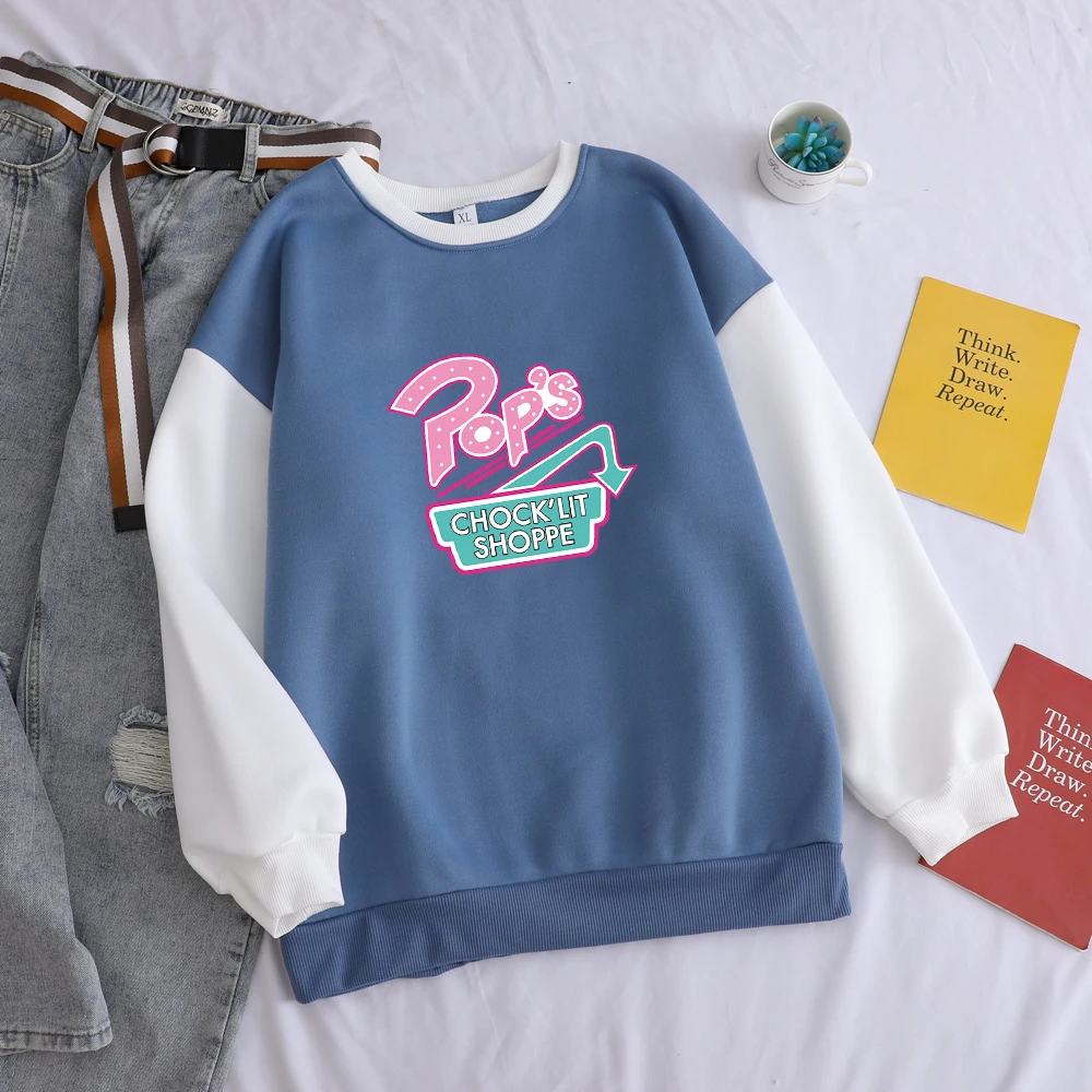 Женская толстовка с капюшоном в Корейском стиле Повседневная Свободная уличная