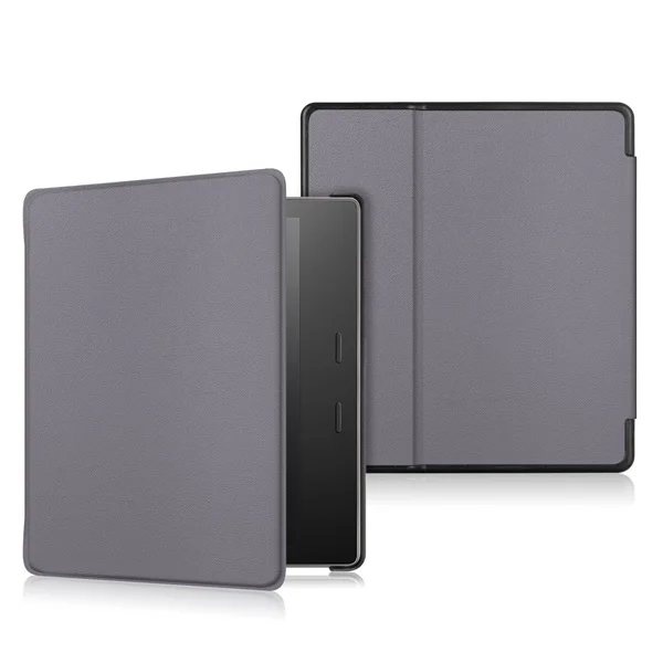 Серый Полностью чехол Kindle Oasis Slimshell легкий защитный чехол для 7 дюймов Amazon Kindle Oasis Release 9th 10th Gen - Цвет: Серый