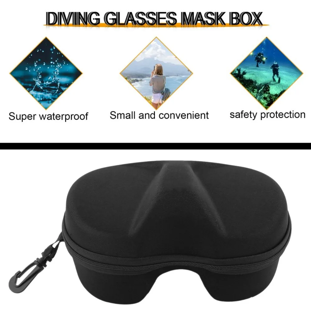 Новая маска для подводного плавания из картона чехол для Gopro Дайвинг маска подводный ящик для хранения