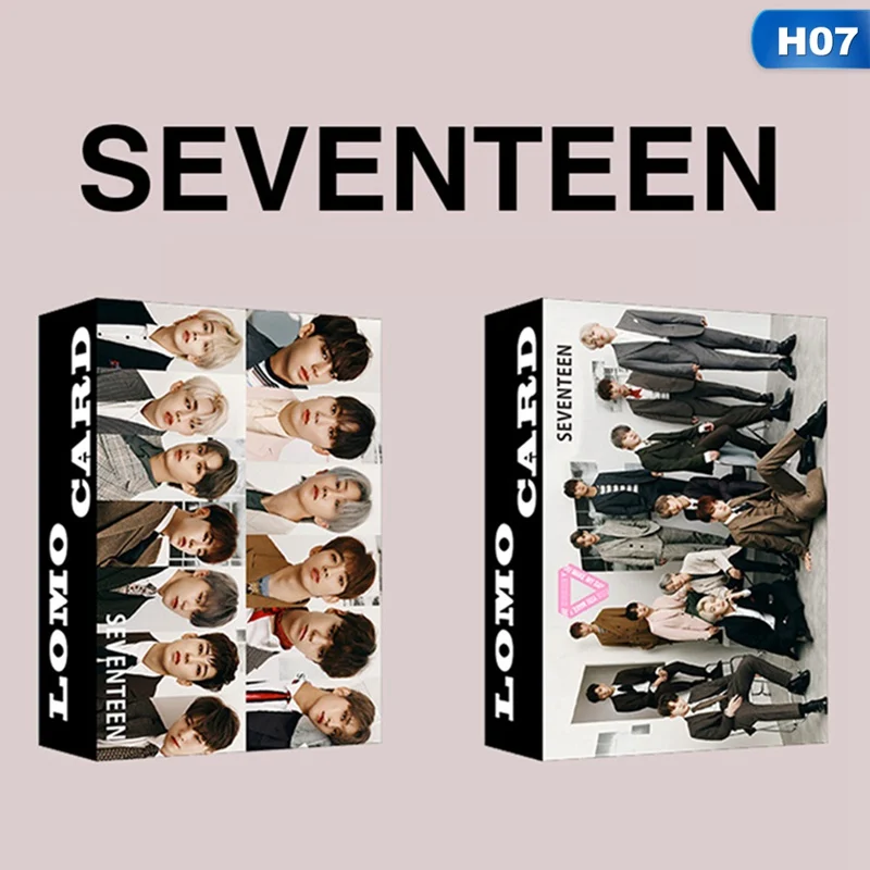 

30Pcs/set Stylish KPOP ATEEZ RED VELVET MOMOLAND NCT TWICE Photocard Kawaii And Cute Lomo Card Paper Small Cards Album