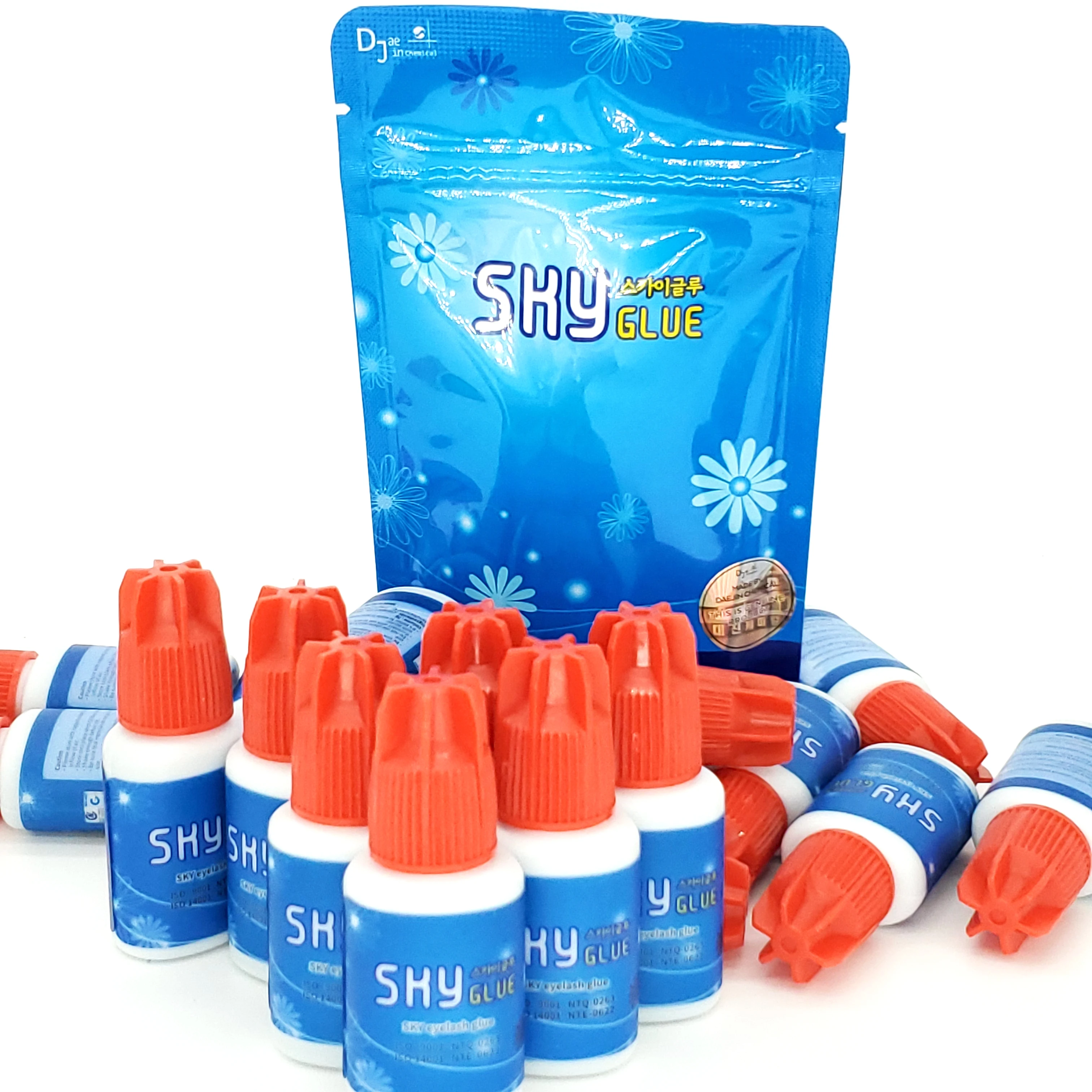 Корея оригинальный клей Sky S + черный самый быстрый и мощный для наращивания