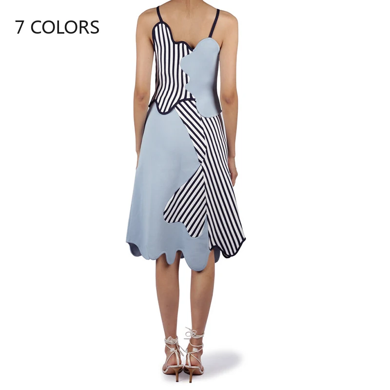 Комплект с юбкой Женский комплект из 2 предметов 2020 летний Асимметричный