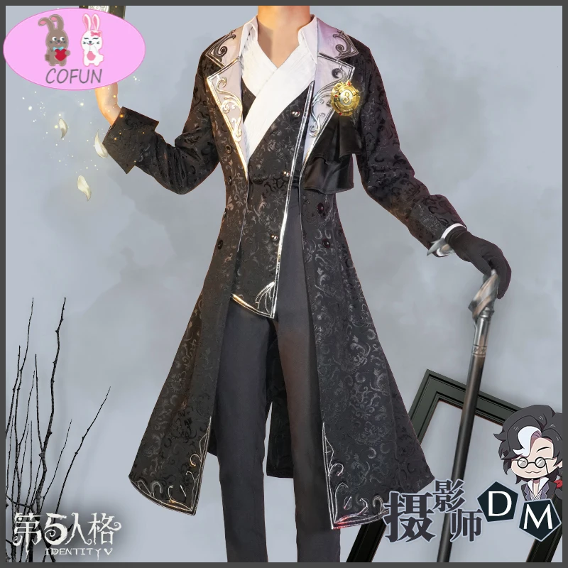 

Game Identity V Joseph Desaulniers DM Photographer Uniform Suit Cosplay Costume Halloween Party Outfit For Men 2021 NEW