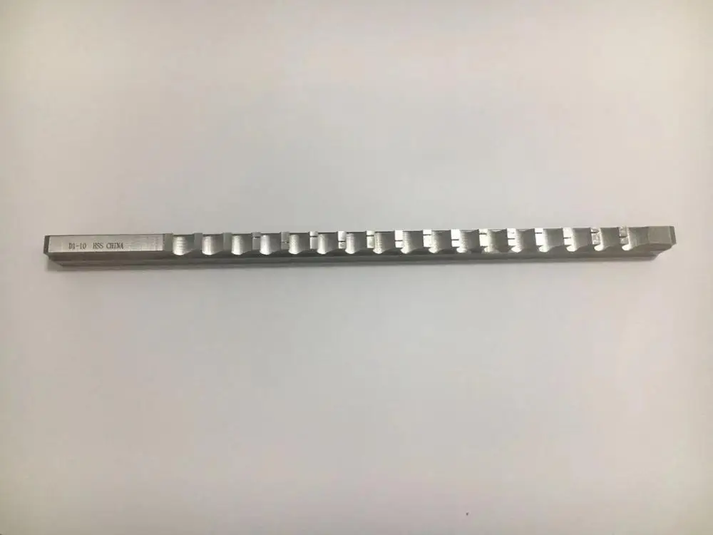 Keyway Broach режущий инструмент метрический размер 10 мм D Push Type с Shim HSS Broaching Режущий для