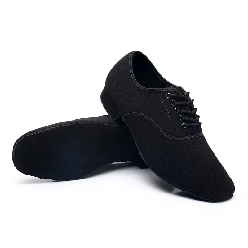 HROYL Men Dance Shoes Ballroom Latin Dance Shoes Samba Modern Jazz Tango Dancing Shoes Genuine Leather Salsa dance shoes