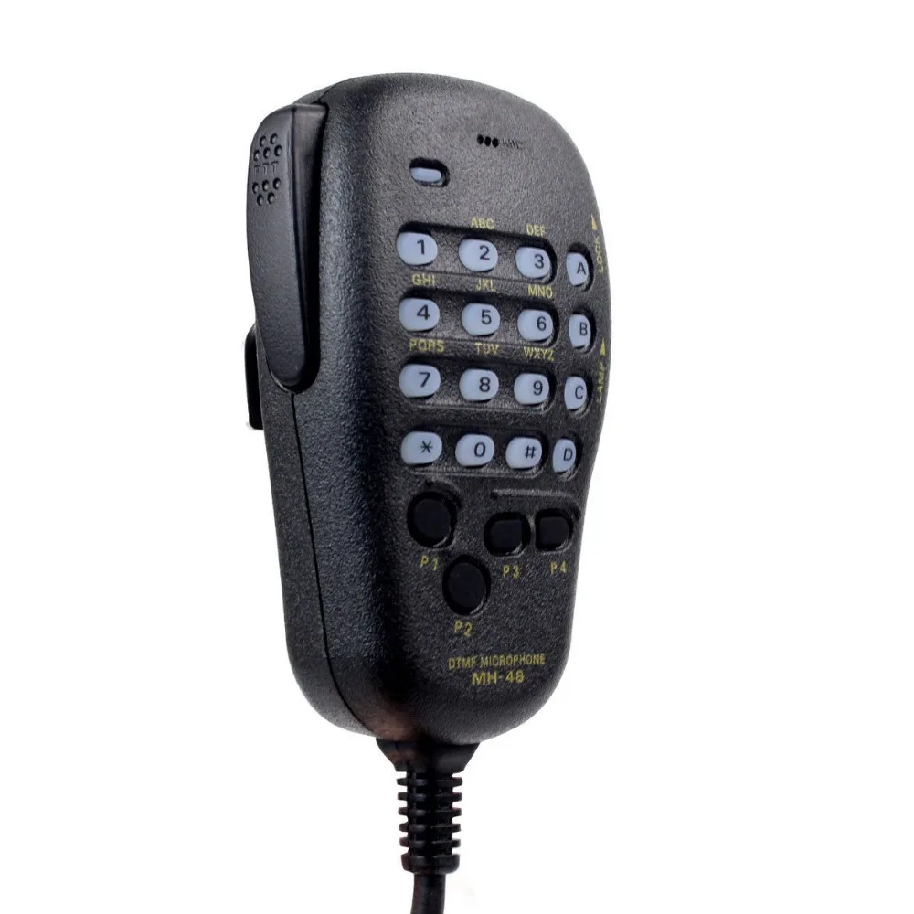 YAESU MH 48 DTMF динамик микрофон для 48A6J FT 8800R 1807|Запчасти и аксессуары раций| |