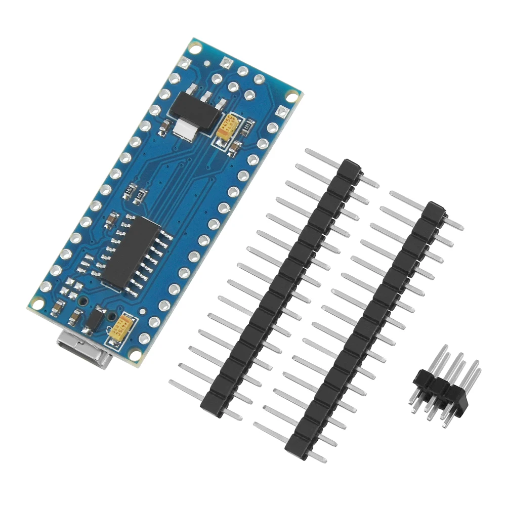 5 шт. для arduino Nano ATMEGA328P Mini USB с Загрузчиком совместимый контроллер 3 0 Для CH340 драйвер