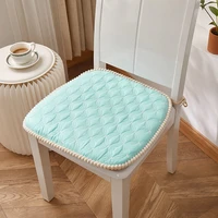 plaid pattern chair seat cushions modern washable tatami sit mats dinning stool cushions non slip seat mats sofa throw pillow