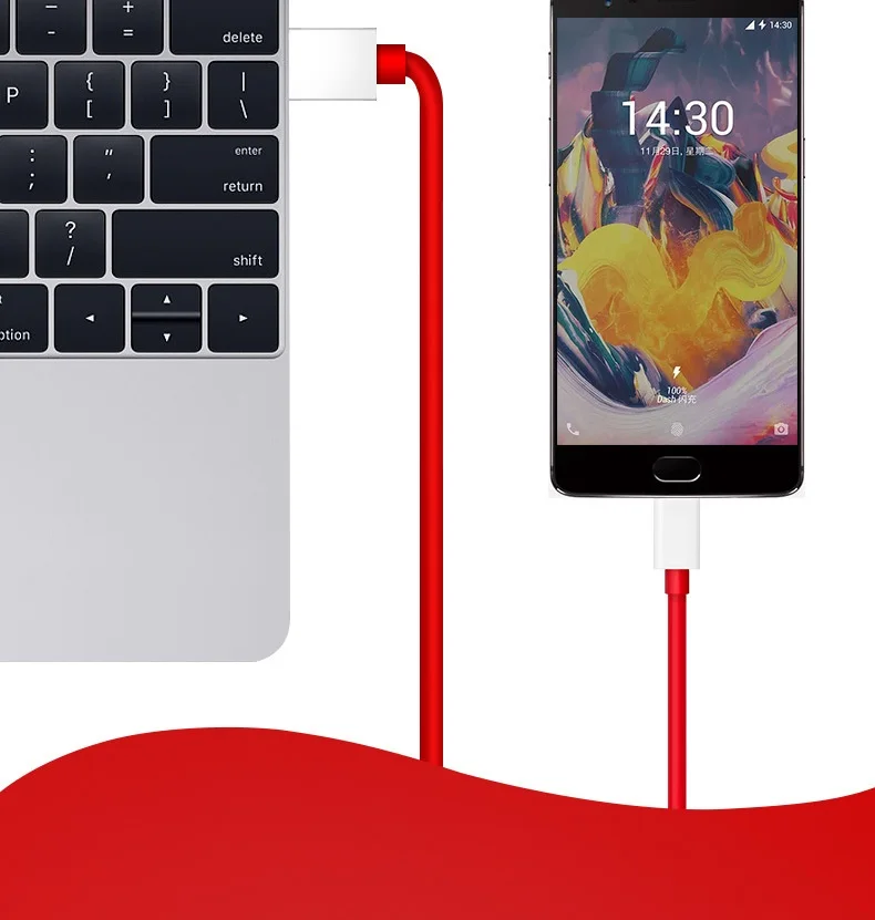 Кабель зарядный 4A OnePlus 7 Pro USB 3 1 1/1 5/2 м | Мобильные телефоны и аксессуары