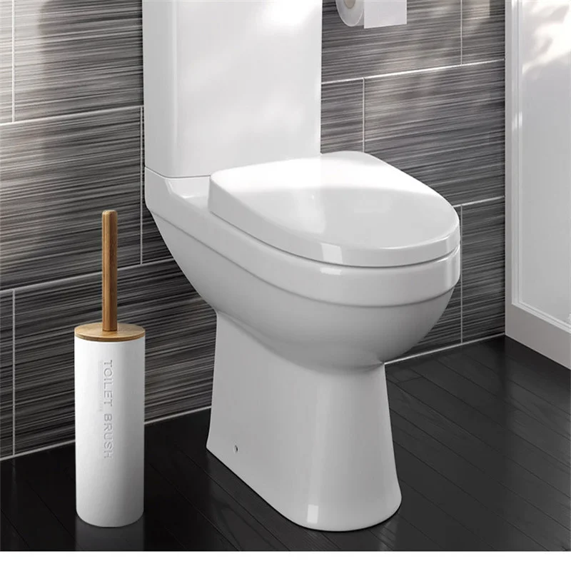 

Bamboo Bathroom Accessories Toothbrush Holder Soap Dispenser Toilet Brush Bathroom Set Bathroom Decoration Accessories