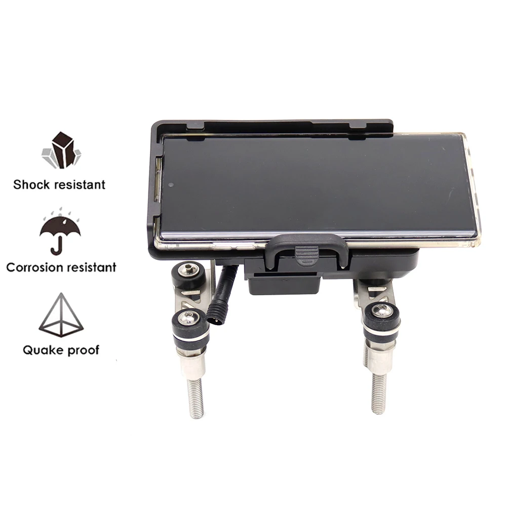 

GPS Navigation Bracket Plate Stand Motorcycle Phone Mount Holder for BMW R1200R Phone GPS Navigation Plate Bracket