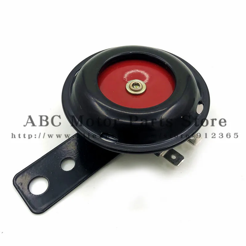 12V 48V супер громкий звуковой сигнал 105dB Скутер мопед грязи гудок на велосипед