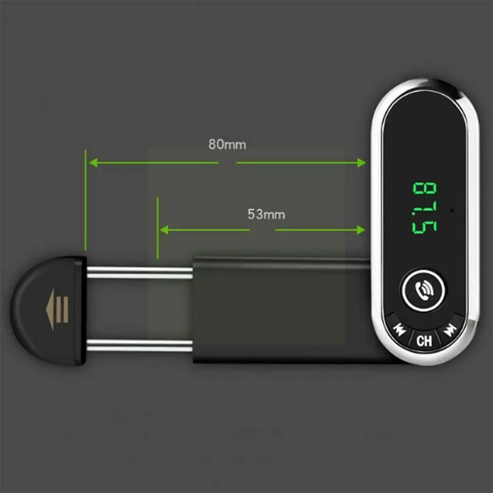 

Автомобильный Bluetooth-передатчик громкой связи с держателем для автомобильного MP3-плеера Tuyere Aux Fm-приемника M4u7