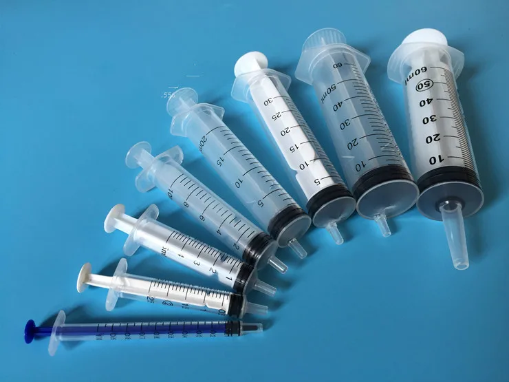 

2-50ml Plastic Large Hydroponics Nutrient Sterile Health Measuring Syringe Tools Cat Feeding Tool