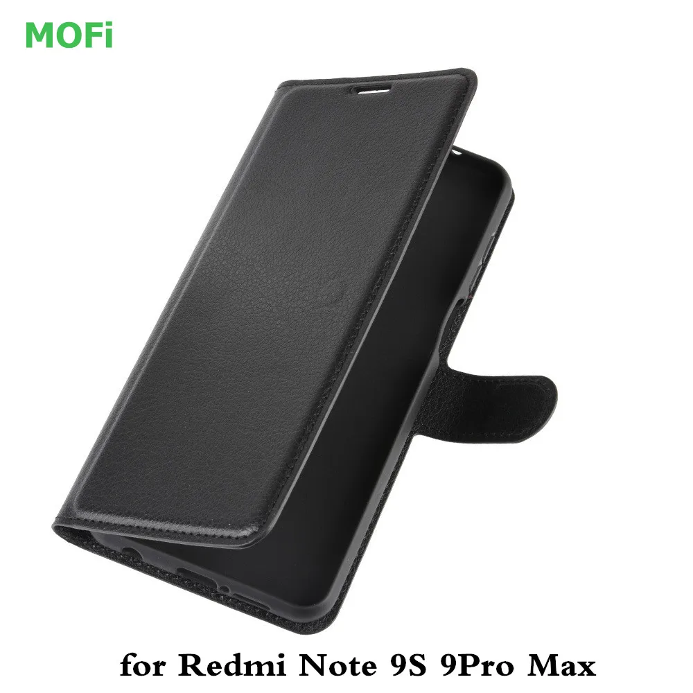 Чехол-книжка с отделением для карт Xiaomi Mi Note9S 9 Pro Max противоударный кожаный чехол