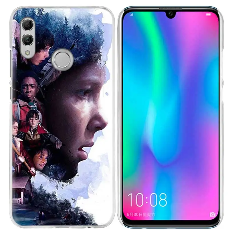 Чехол для ТВ-шоу странные вещи для huawei Honor 9X 8X Y9 20 9 10 Lite Play 8C 8A Pro V20 20i Y6 Y7 жесткий чехол для телефона - Цвет: 08
